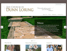 Tablet Screenshot of churchindunnloring.org